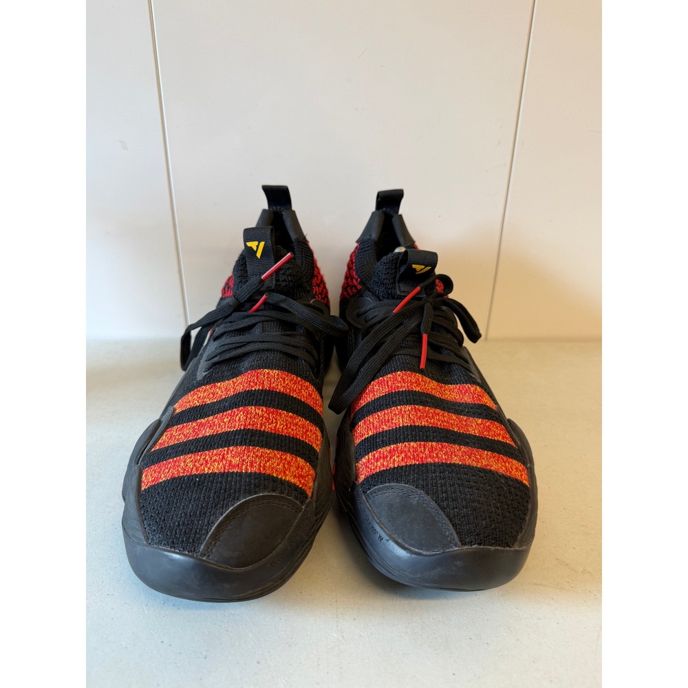 Adidas Trae Young 1 Core Black Vivid Red Basketball Shoes H00986 Mens 11.5 - Picture 2 of 8